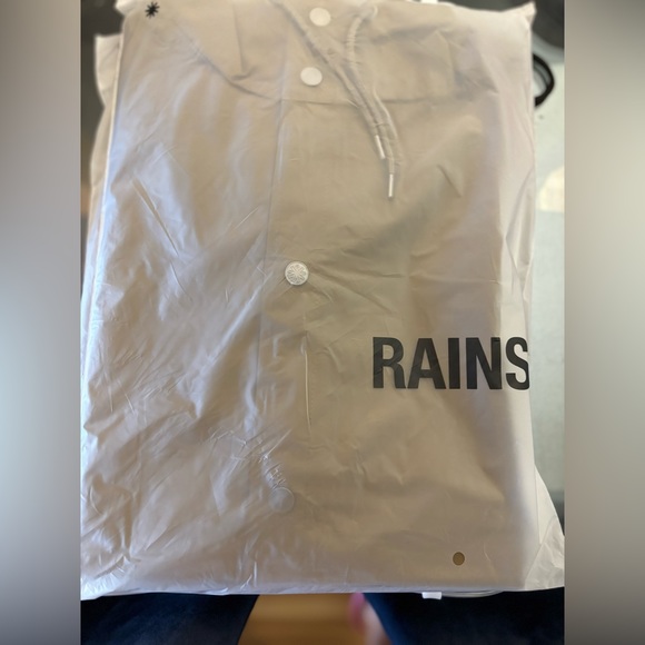 LAST ONE! 🚨🚨Rains Longer Jacket in Wood Size Medium Unisex NWT - Picture 15 of 16